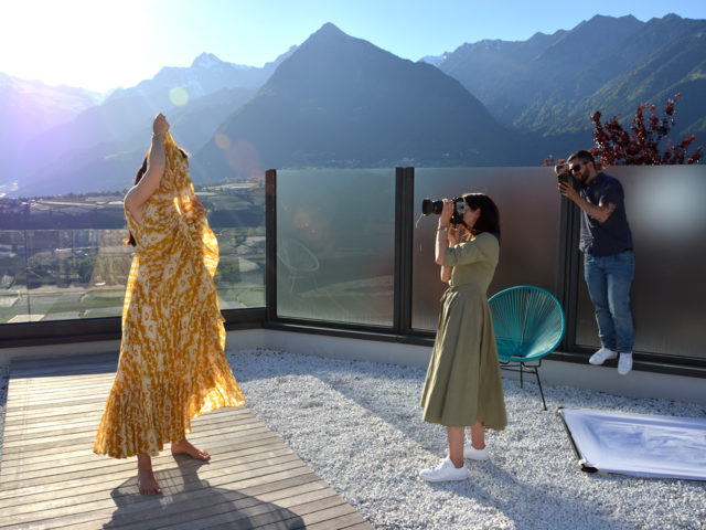Backstage Fotoshooting "Sommertraum & Schmuck"